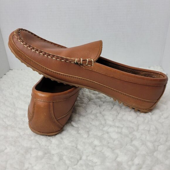 Allen Edmonds Interstate 90 Men's Driving Loafer Size 10 Brown Leather Shoes - Picture 6 of 11